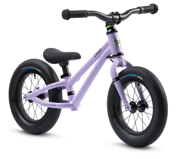 STRIDER 12 バランスバイク パープル Charger 12 - Factory Second without rear brake – Early Rider® US