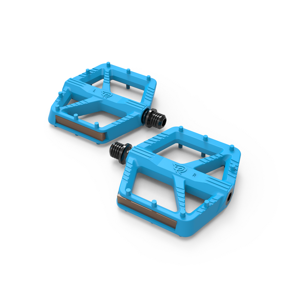 plastic mountain bike pedals Early Rider Works Comp Pedals Orange