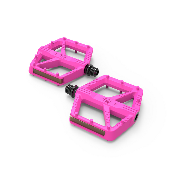 flat pedals pink Early Rider Works Comp Pedals Orange