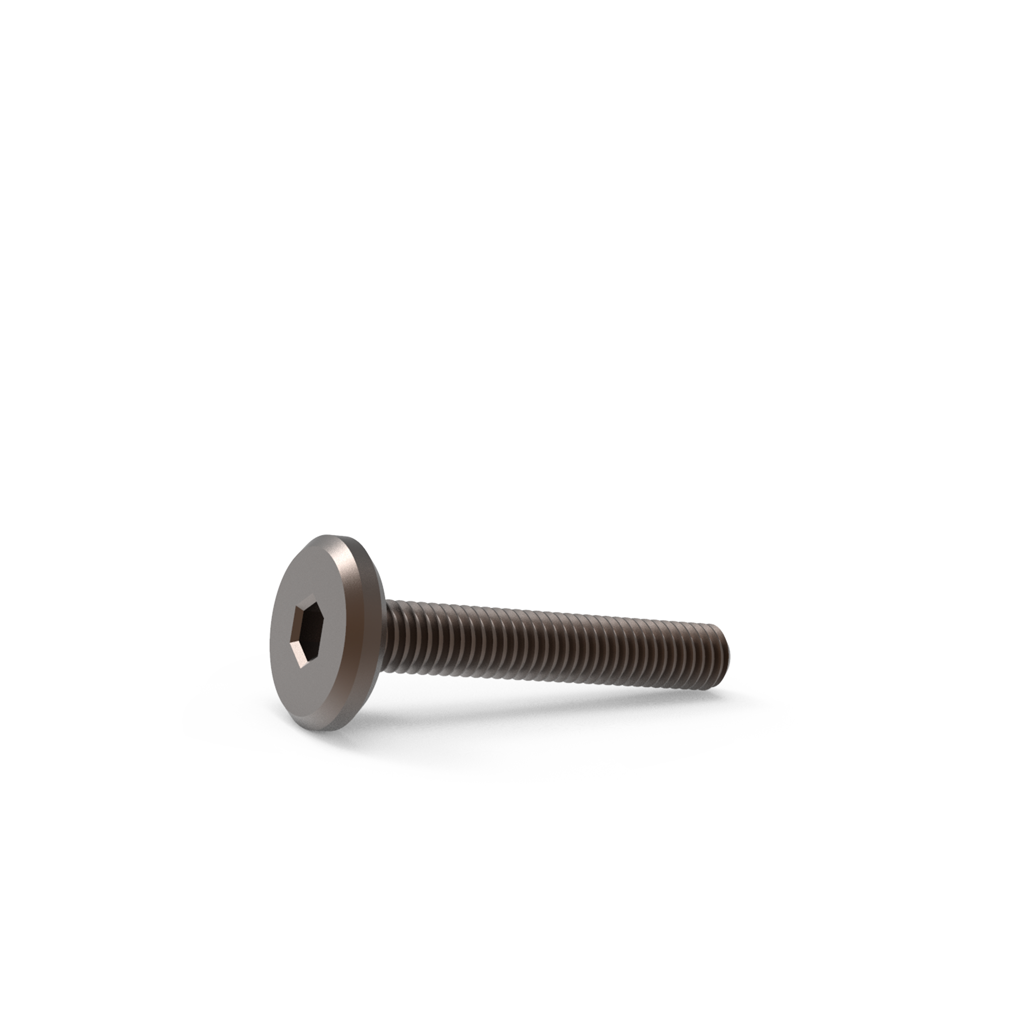 Bolt Bronzed Steel M6*37mm