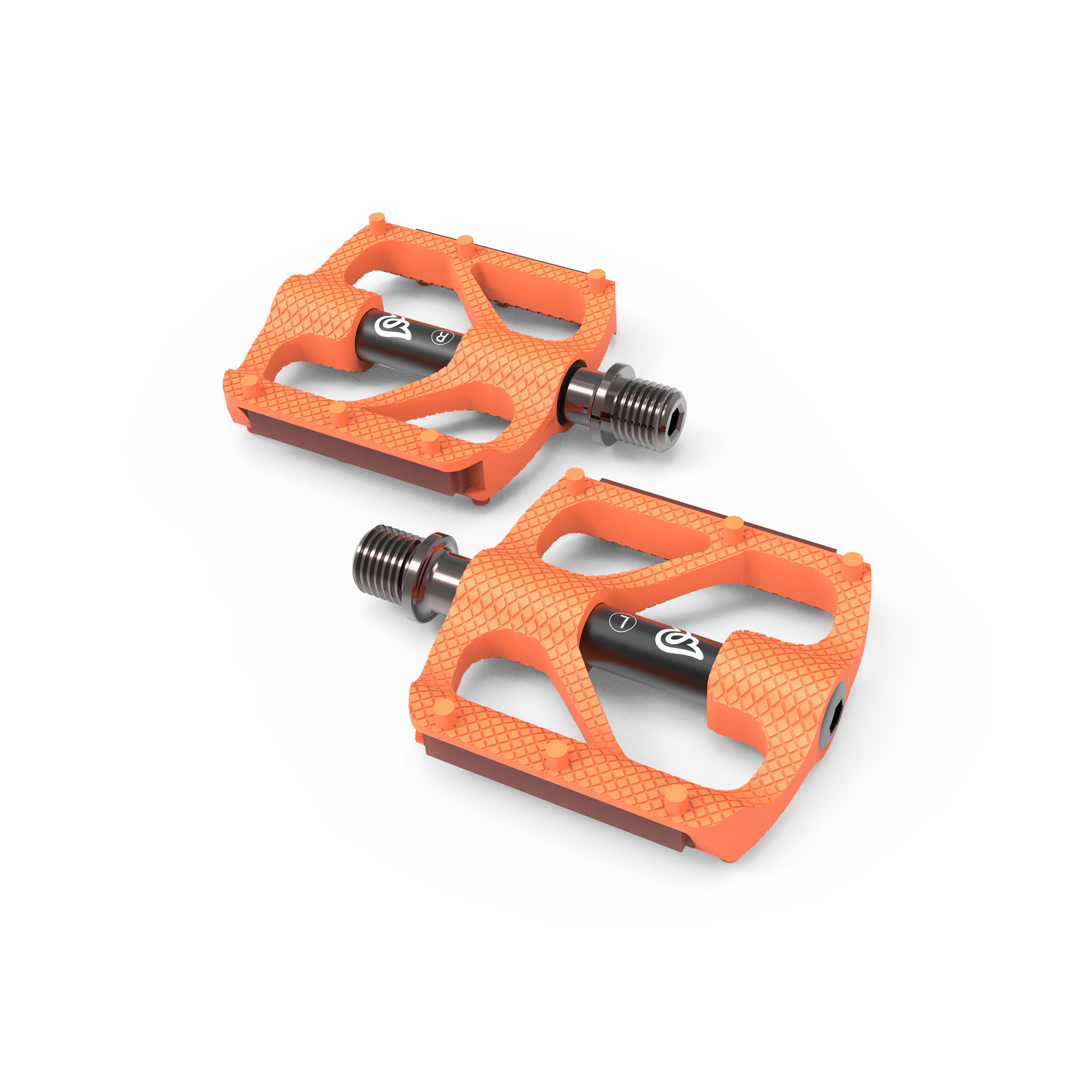 Nukeproof pedals orange hotsell